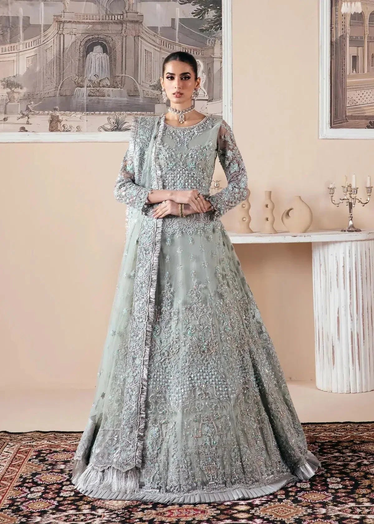 Dastoor | Noor-E-Jahan Wedding Collection'24 | Qamar - Aqsa Fabrics
