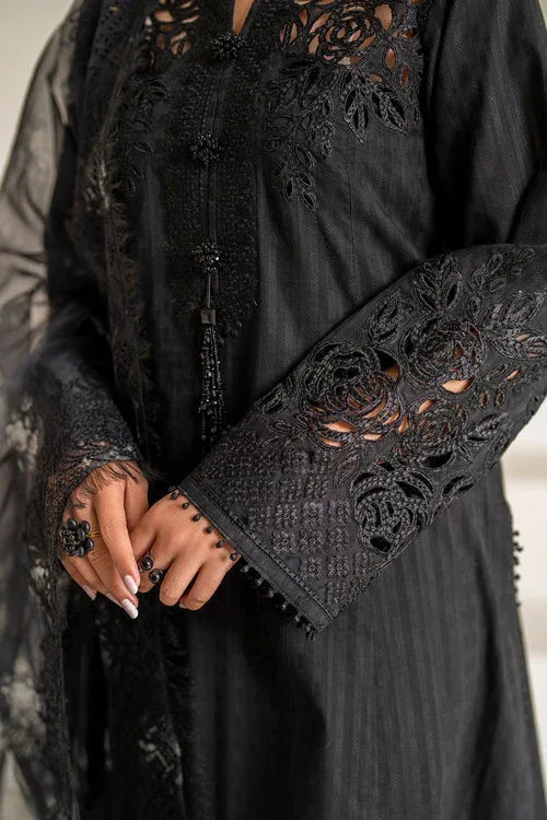 Baroque | Luxury Pret 24 | LAWN UF-673 - Aqsa Fabrics