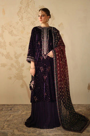 Baroque | Velvet 25 | UF-4319 - Aqsa Fabrics