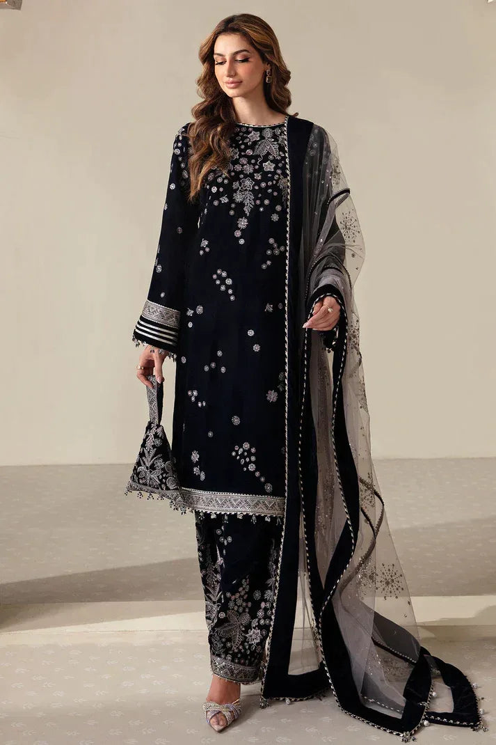 Jazmin | Velvet 23 | VF-2015 - Aqsa Fabrics