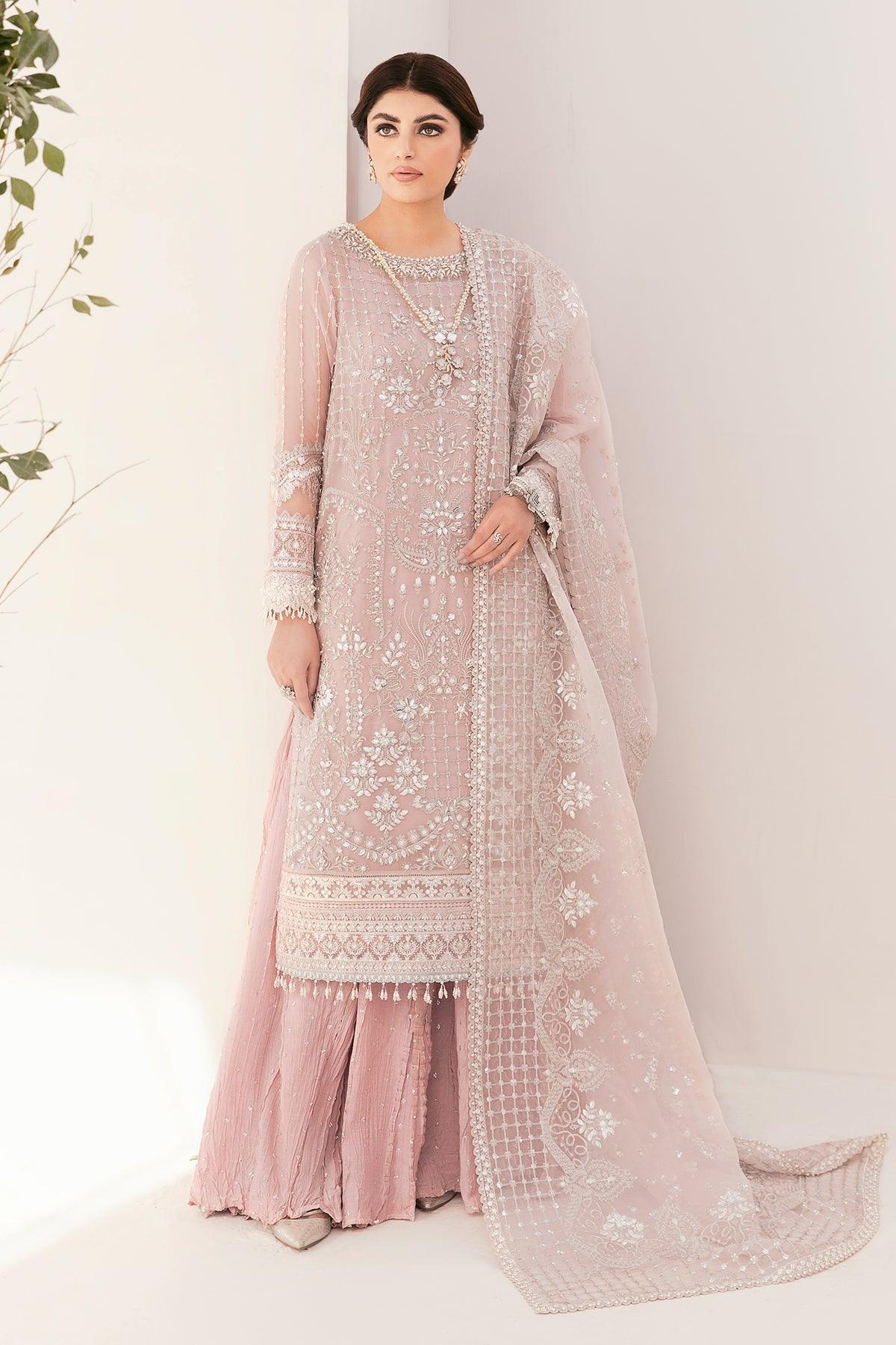 EMBROIDERED CHIFFON CH11-05 STITCHED