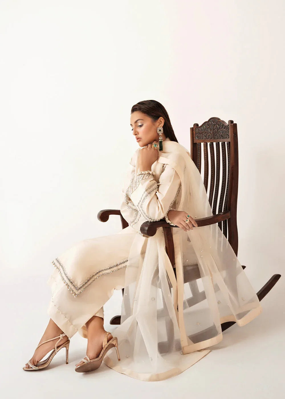 Dastoor | Euphoria Luxury Pret 24 | Pearl - Aqsa Fabrics