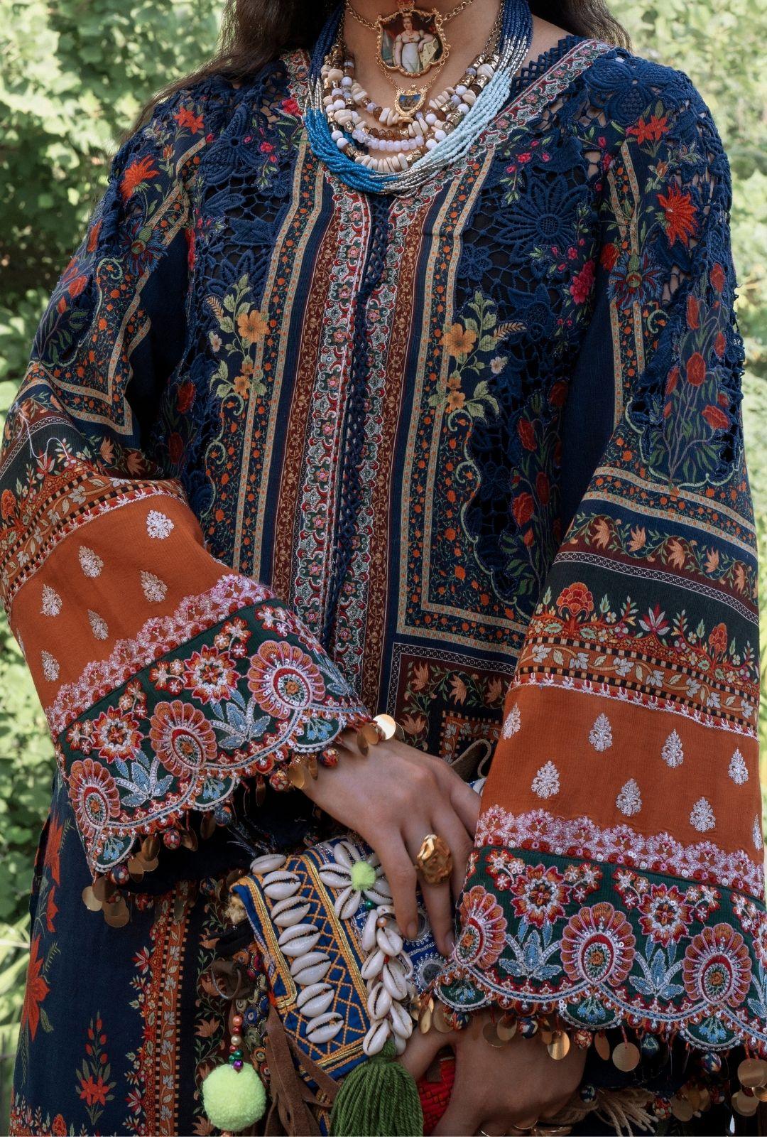 AJR Couture | Sard Sham | Kaneez - Aqsa Fabrics