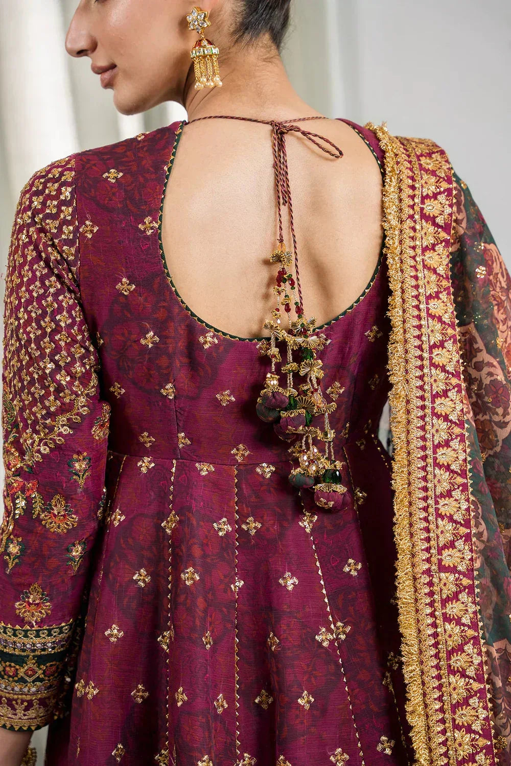Baroque | Chantelle Embroidered Collection | CH12-03 - Aqsa Fabrics