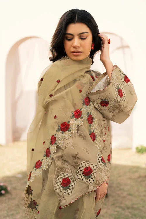 Baroque | Luxury Pret 24 | LAWN UF-594 - Aqsa Fabrics