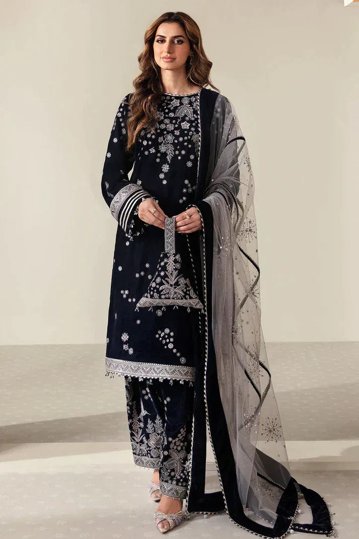Jazmin | Velvet 23 | VF-2015 - Aqsa Fabrics