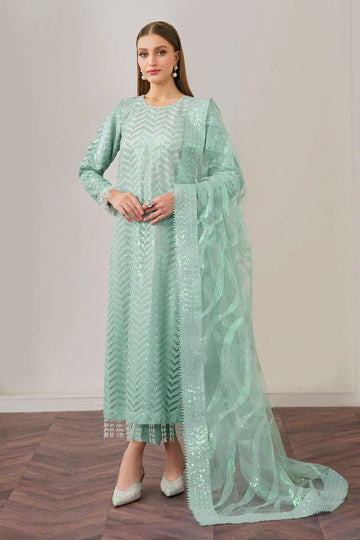 Baroque | Formal Collection | NET UF-517 - Aqsa Fabrics
