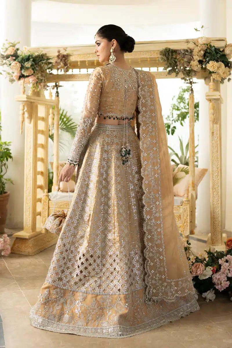 Qalamkar | Dilnaz Wedding Formals | DN-01 IMAAN - Aqsa Fabrics