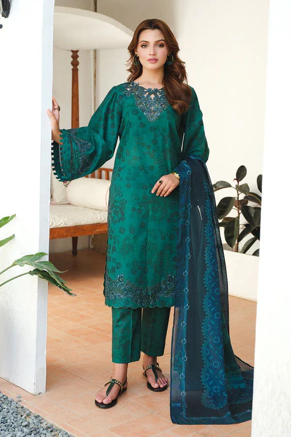 Baroque | Luxury Pret 24 | LAWN UF-646 - Aqsa Fabrics