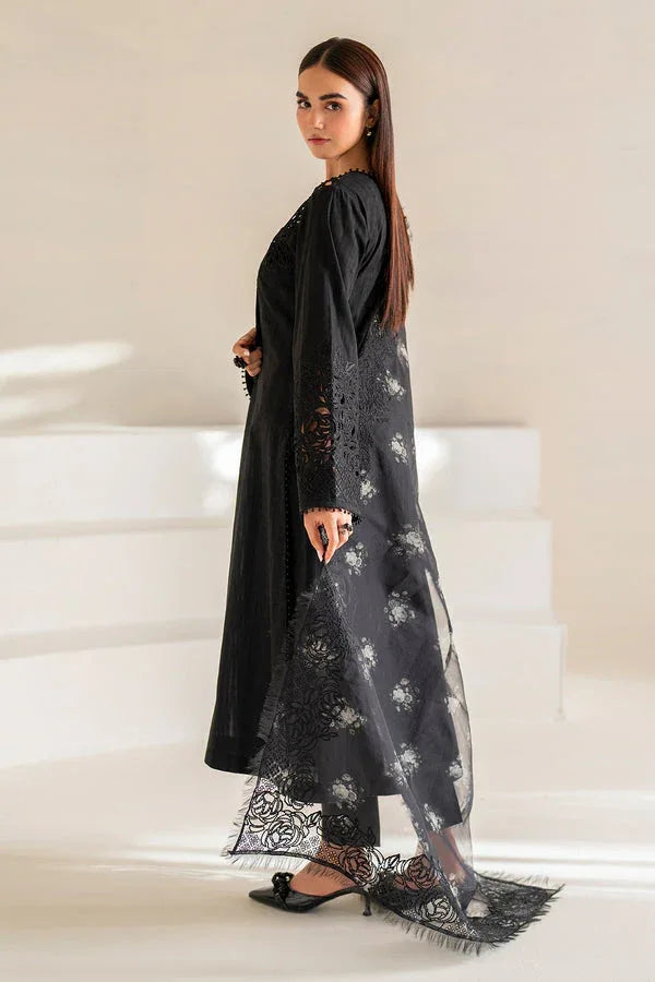 Baroque | Luxury Pret 24 | LAWN UF-673 - Aqsa Fabrics