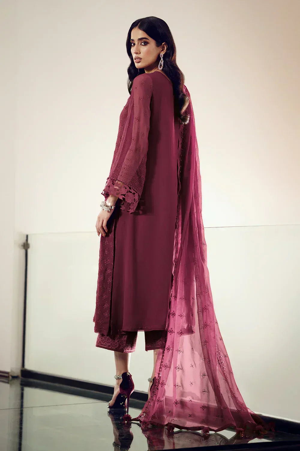 Baroque | Formals Collection | UF-506 - Aqsa Fabrics
