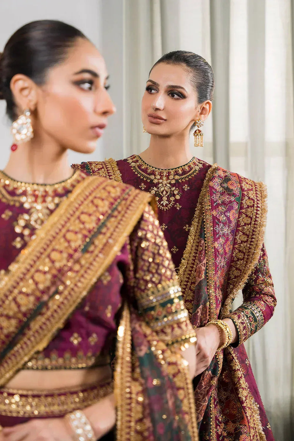 Baroque | Chantelle Embroidered Collection | CH12-03 - Aqsa Fabrics
