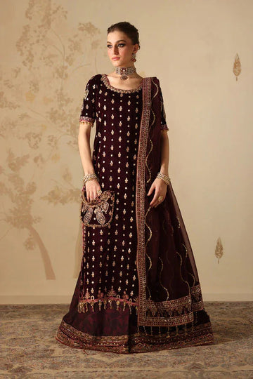 Baroque | Velvet 25 | UF-4313 - Aqsa Fabrics