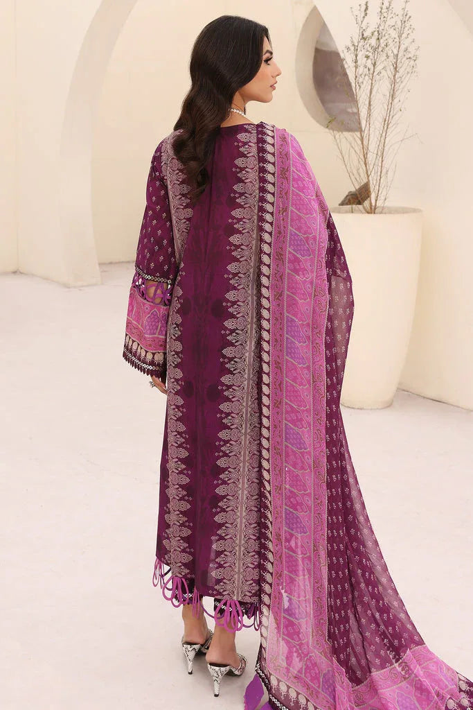 Charizma | Naranji Embroidered Lawn 24 | CN4-003 - Aqsa Fabrics