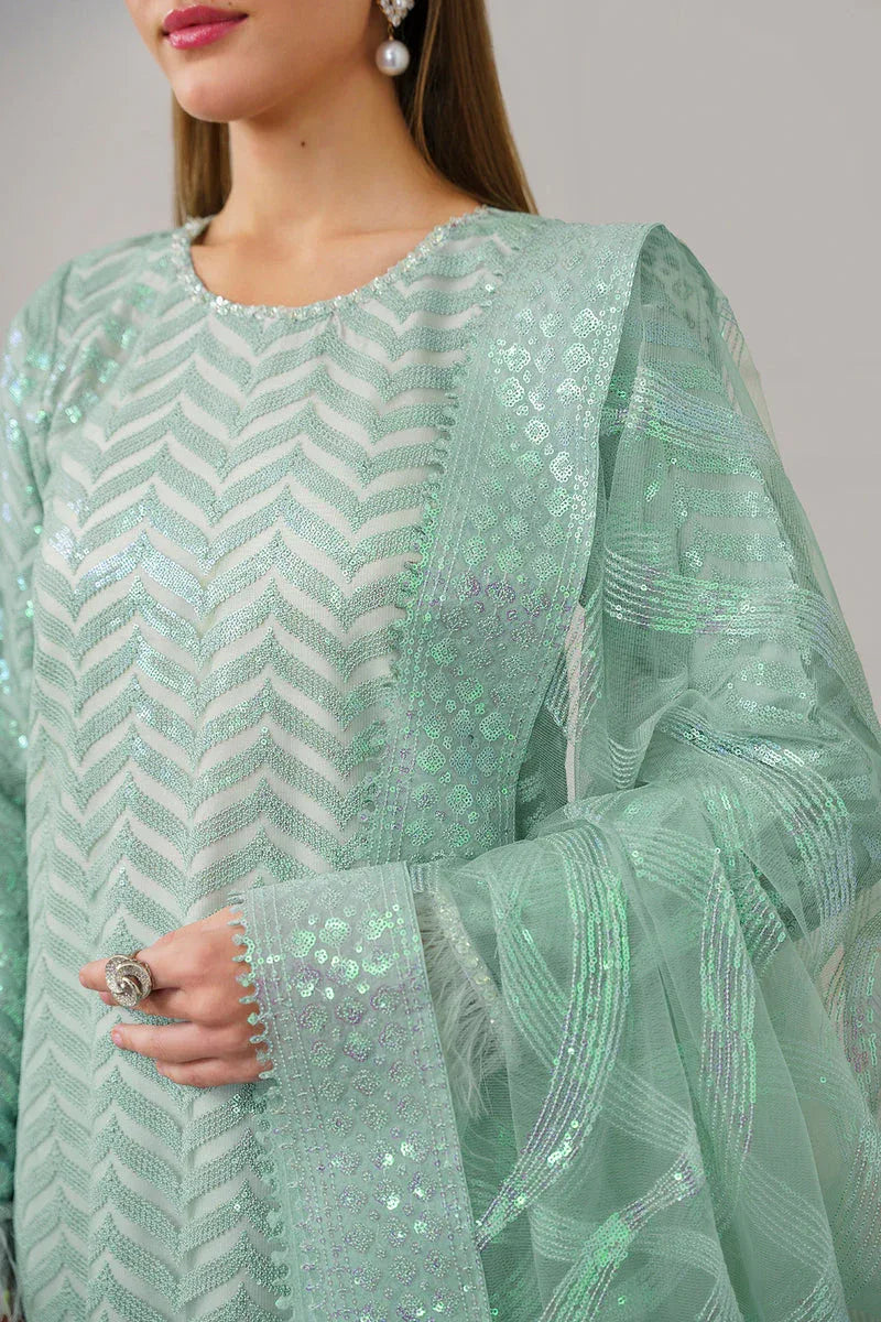 Baroque | Formal Collection | NET UF-517 - Aqsa Fabrics