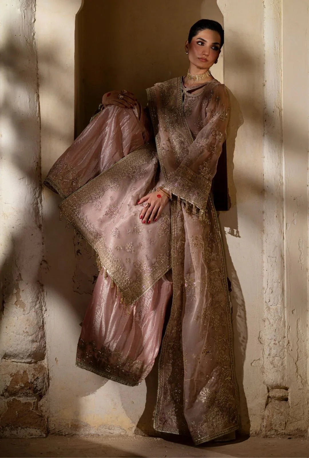 Ajr Couture | Dastan e Ishq | Zehra - Aqsa Fabrics