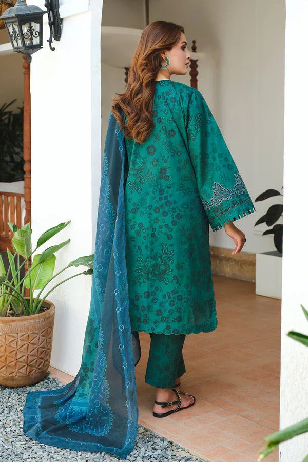 Baroque | Luxury Pret 24 | LAWN UF-646 - Aqsa Fabrics