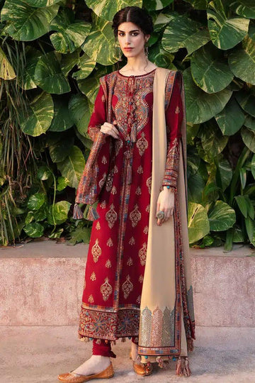 Jazmin | Dastaan Luxury Winter 23 | DW23-D1 - Aqsa Fabrics