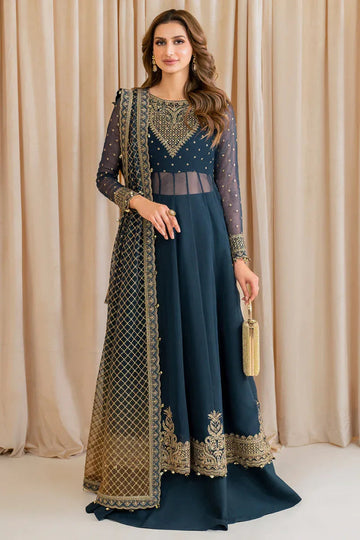 Jazmin | Formals Collection | CHIFFON UC-3047 - Aqsa Fabrics