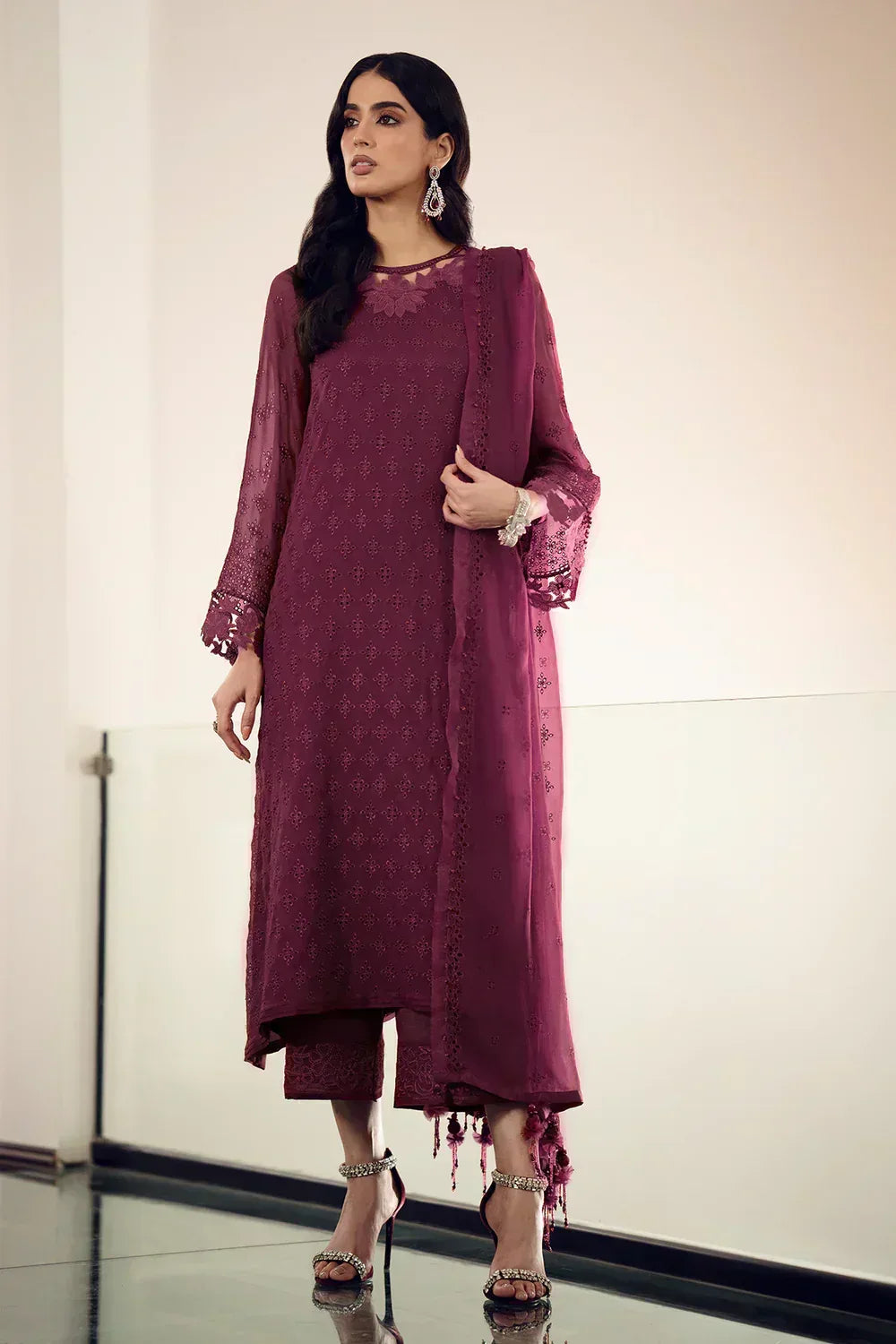 Baroque | Formals Collection | UF-506 - Aqsa Fabrics