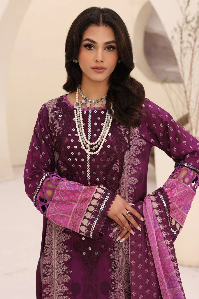 Charizma | Naranji Embroidered Lawn 24 | CN4-003 - Aqsa Fabrics