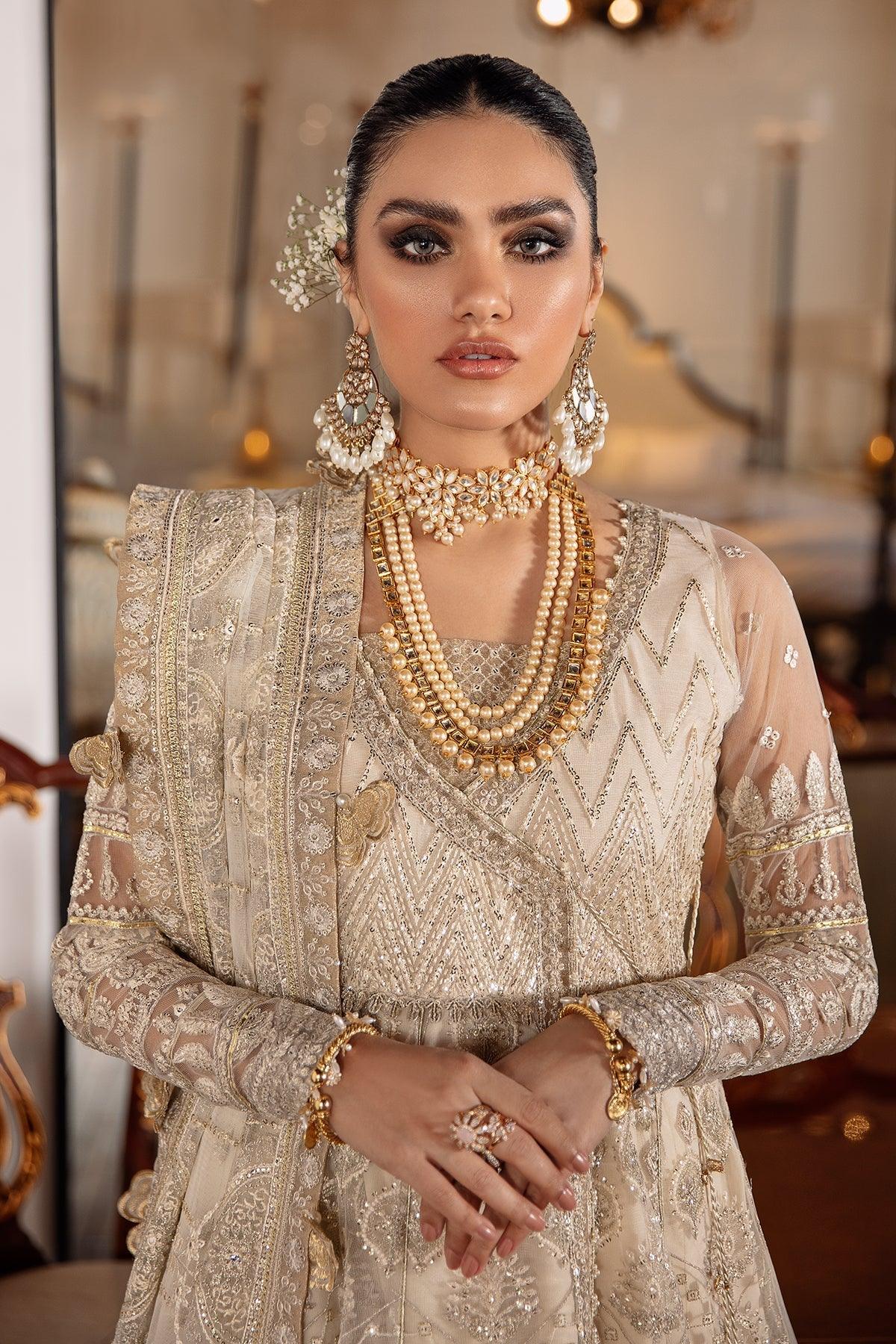 EMBROIDERED NET CH09-05 STITCHED