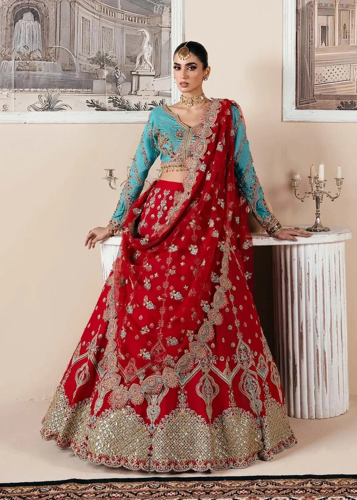 Dastoor | Noor-E-Jahan Wedding Collection'24 | Mumtaz - Aqsa Fabrics