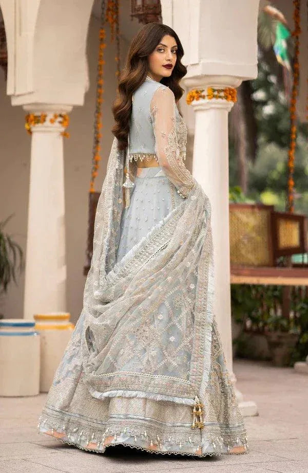 Eleshia | Zarin Wedding Formals 23 | Nerisa - Aqsa Fabrics