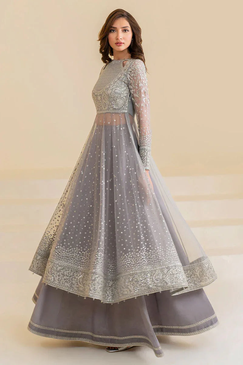 Jazmin | Formals Collection | CHIFFON UC-3046 - Aqsa Fabrics