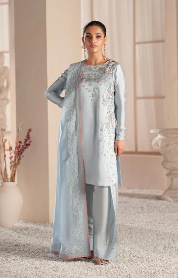 Ajr Couture | Symphony Luxe Festive 25 | Midnight Bloom - Aqsa Fabrics