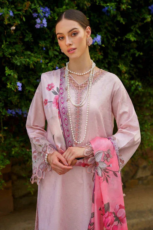 Baroque | Luxury Pret 24 | JACQUARD LAWN UF-588 - Aqsa Fabrics