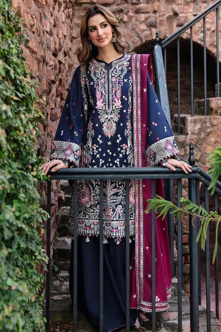Jazmin | Dastaan Luxury Winter 23 | D6 - Aqsa Fabrics