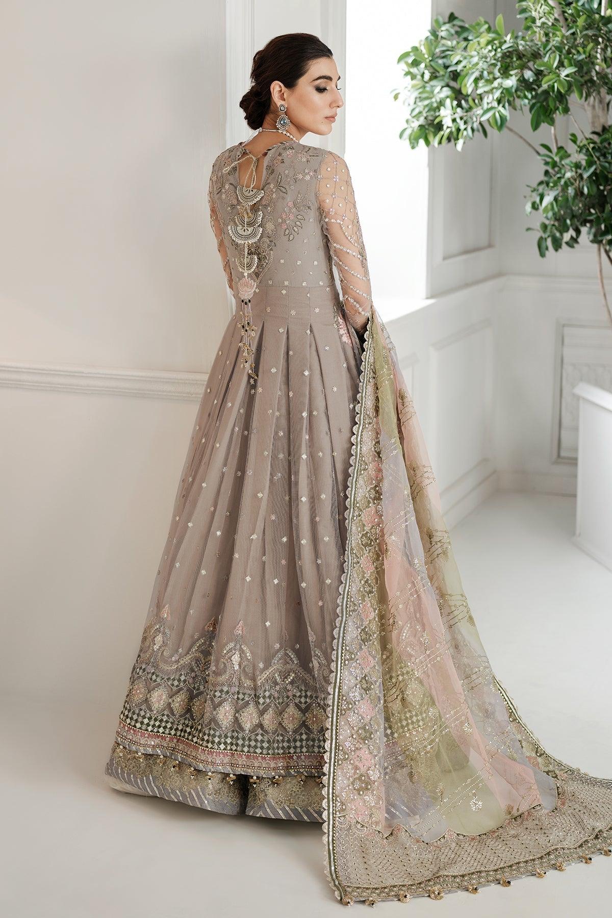 EMBROIDERED NET CH10-08 STITCHED