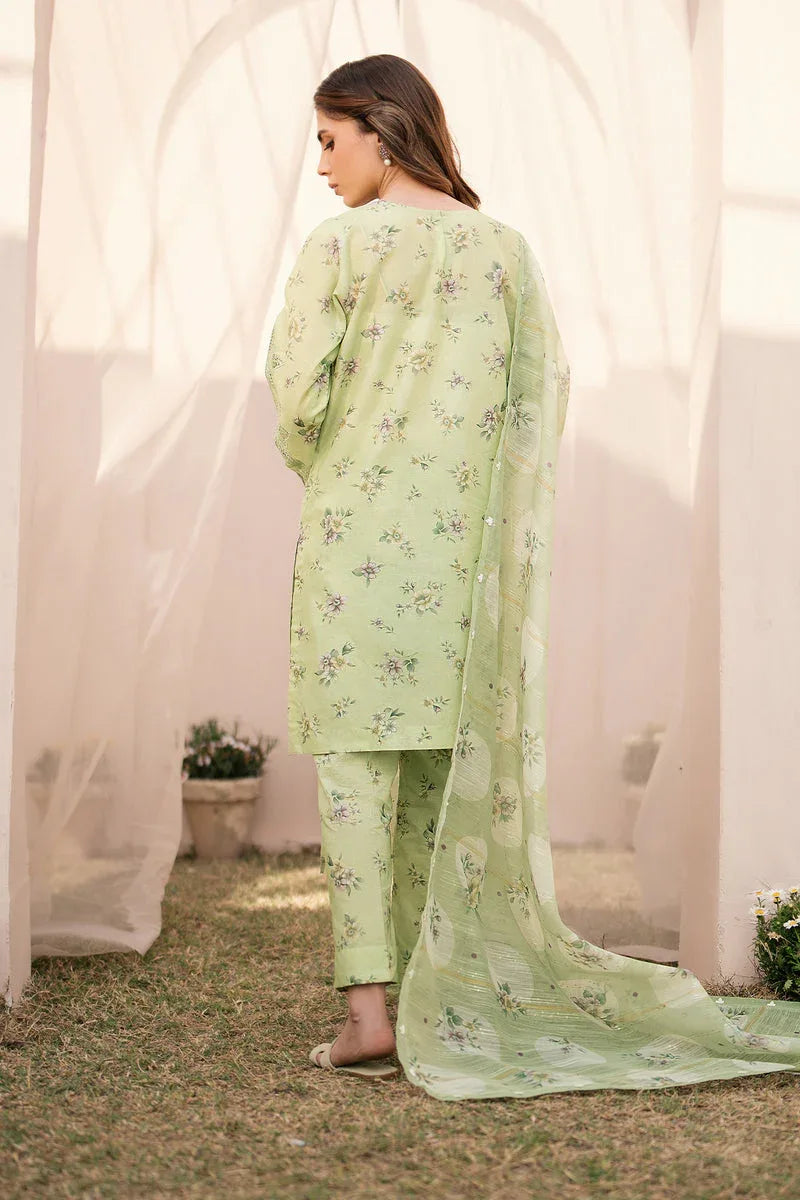 Baroque | Luxury Pret 24 | LAWN UF-595 - Aqsa Fabrics