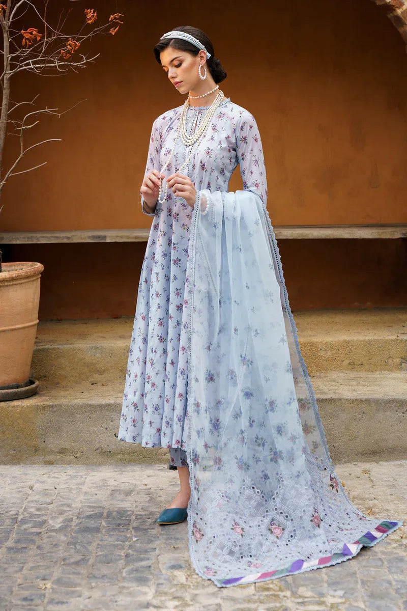 Baroque | Luxury Pret 24 | LAWN UF-589 - Aqsa Fabrics