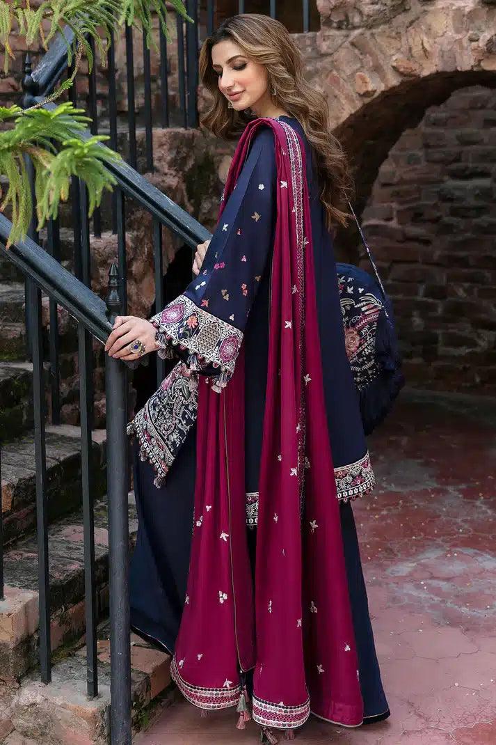 Jazmin | Dastaan Luxury Winter 23 | D6 - Aqsa Fabrics