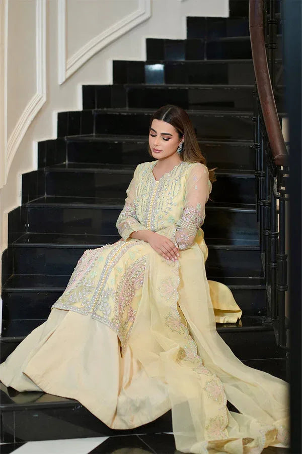 Maryum N Maria | Amani Formals | AURY - MW40117 - Aqsa Fabrics
