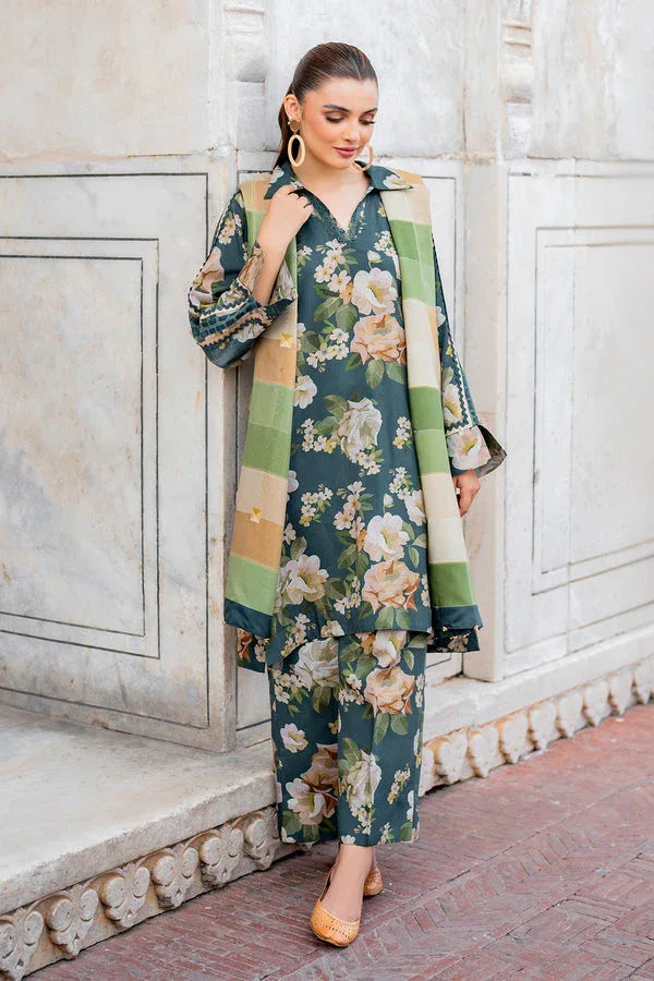 Baroque | Luxury Pret 24 | VISCOSE UF-733 - Aqsa Fabrics