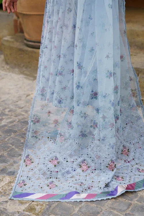 Baroque | Luxury Pret 24 | LAWN UF-589 - Aqsa Fabrics