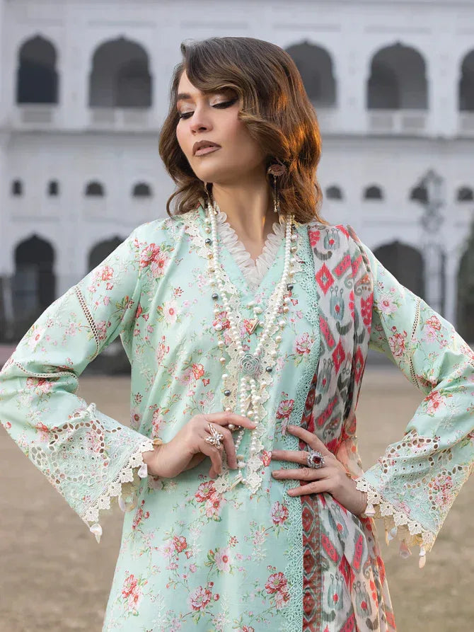 Faiza Faisal | Maya Luxury Lawn | Julia - Aqsa Fabrics