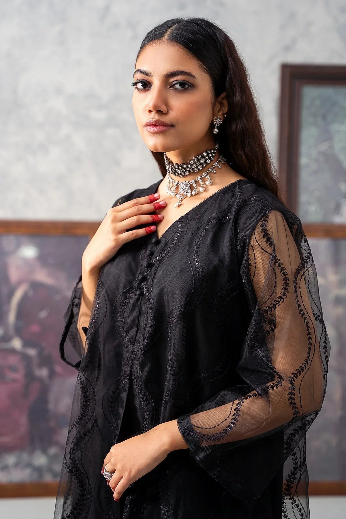Charizma | Festive Pret | CMA-3-256 BB - Aqsa Fabrics