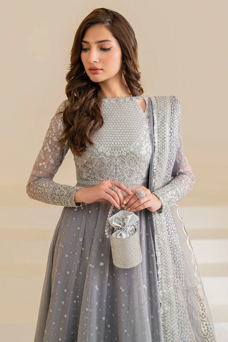 Jazmin | Formals Collection | CHIFFON UC-3046 - Aqsa Fabrics