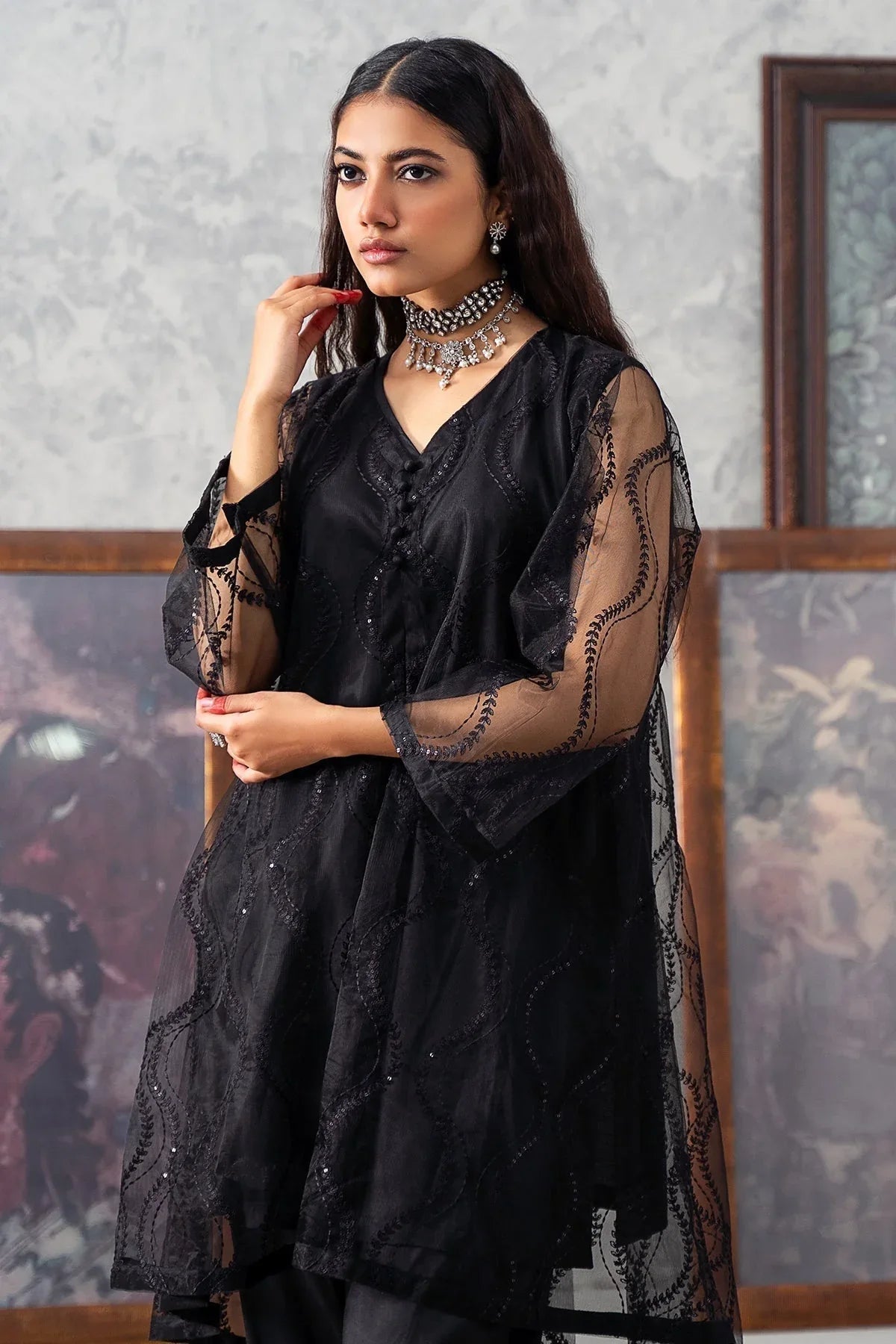 Charizma | Festive Pret | CMA-3-256 BB - Aqsa Fabrics