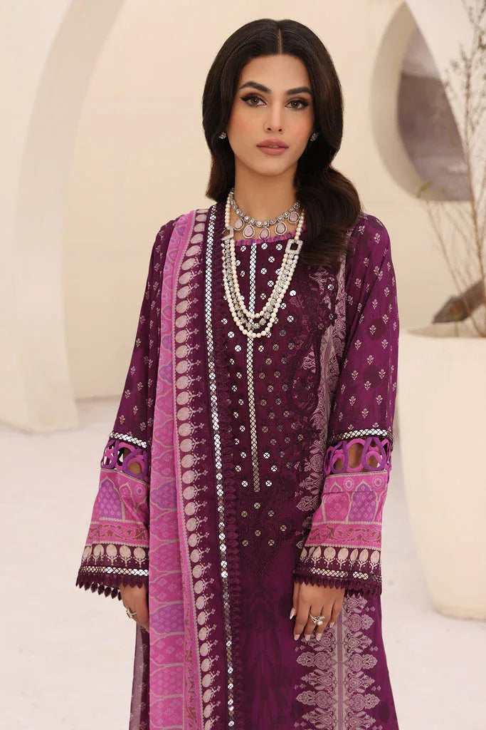 Charizma | Naranji Embroidered Lawn 24 | CN4-003 - Aqsa Fabrics