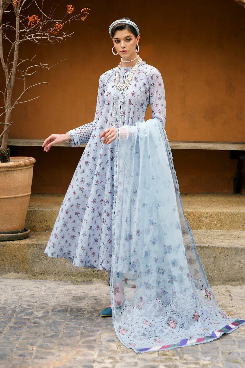 Baroque | Luxury Pret 24 | LAWN UF-589 - Aqsa Fabrics