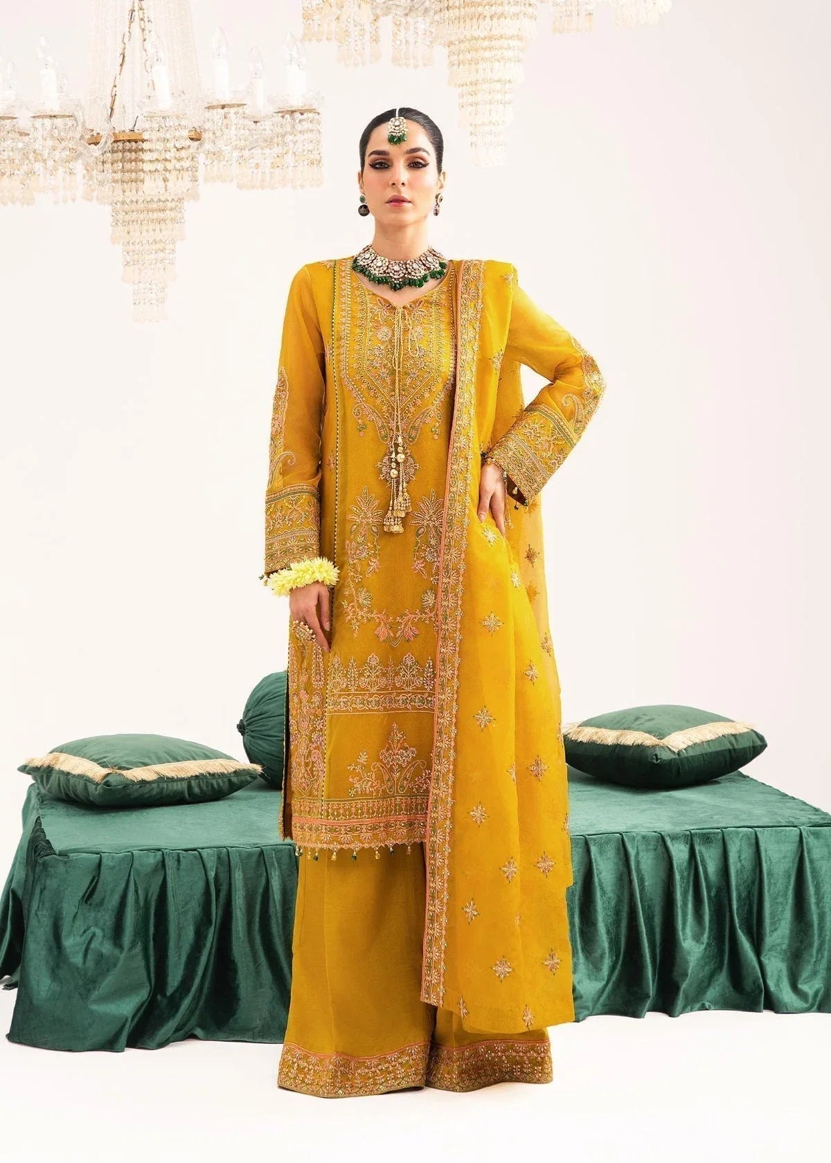 Dastoor | Sajni Luxury Eid Collection 24 | Parigul - Aqsa Fabrics