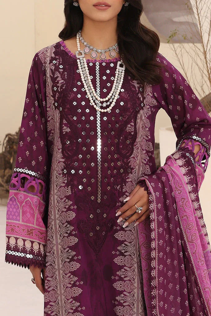 Charizma | Naranji Embroidered Lawn 24 | CN4-003 - Aqsa Fabrics