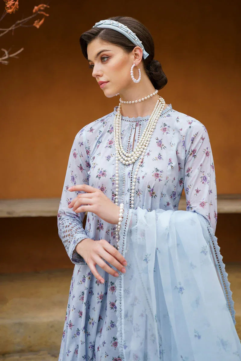 Baroque | Luxury Pret 24 | LAWN UF-589 - Aqsa Fabrics