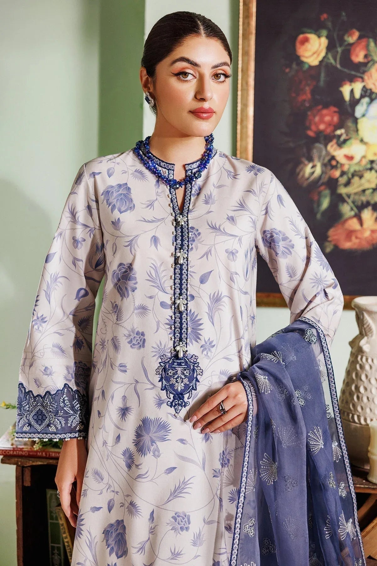 Alizeh | Maahi Vol 2 | AF-EPL-7019-SHAM - Aqsa Fabrics