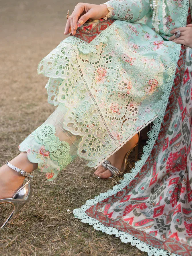Faiza Faisal | Maya Luxury Lawn | Julia - Aqsa Fabrics